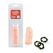 California Exotics / Swedish Erotica Latex Extension Ivory 3" Sleeves Adult Sex Toy Kit