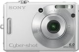 Sony Cybershot DSCW30 6MP Digital Camera with  3x Optical Zoom
