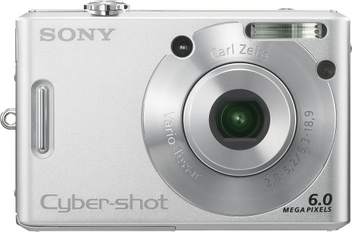 Photo: Sony Cybershot DSCW30 6MP Digital Camera with  3x Optical Zoom