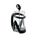 A di Alessi Inka Press Filter Coffee Maker, Dark Coffee, (AGV09 DC)