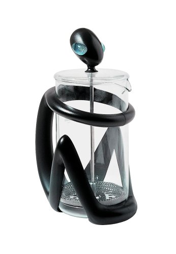 A di Alessi \"INKA\" Pressfilter mit hitzebest&auml;ndigem Glas, Dark coffee Preisvergleich