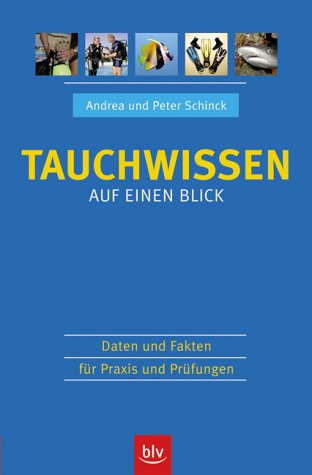 Buch - Cover Tauchwissen auf einen Blick - Andrea Schinck - Blv Buchverlag