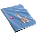 Jungle Magic - Fleece Blanket w Applique by Lambs & Ivy