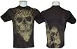 HOSTILITY CLOTHING "WING SKULL" BROWN MMA T-SHIRT X-LARGE