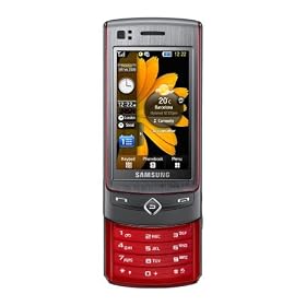 Samsung S8300 Tocco Ultra Sim Free Mobile Phone - Red