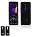 Black Solid Silicone Skin Cover Case Cell Phone Protector for ZTE C78