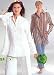 Schnittmuster Burda 8358 Damenbluse Gr. 36/38-48/50, PlusSize