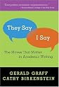 They Say/I Say