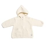 KASHWERE (カシウェア) 国内検針済BABY HOODED JACKET（ベビー フード付ジャケット） BH-51-05-28 Creme(12-18ヶ月)ギフトにも！ [並行輸入品]