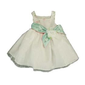 Sweet Heart Rose Baby Girl Flower Sash Dress