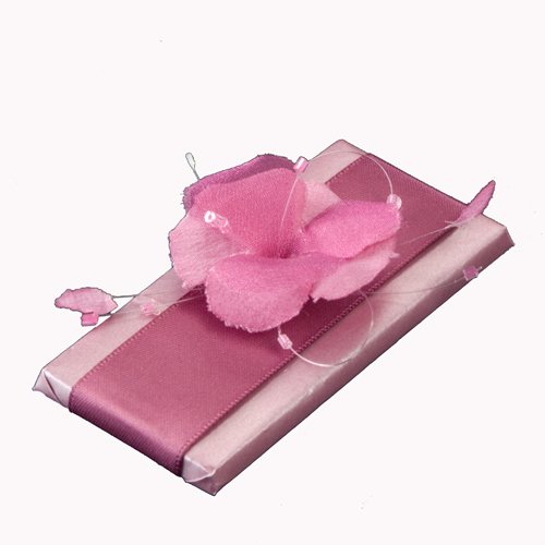 Chocolate Wedding Favors - Pink Joy (Flat)