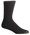 Gold Toe Men's Cotton Crew Athletic Sock, 3-Pack