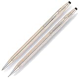 Cross Classic Century, 14 Karat Gold Filled/Rolled Gold, Ballpoint Pen and 05mm Pencil Set (150105)
