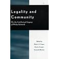 Legality and Community: On the Intellectual Legacy of Philip Selznick