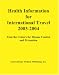 Book Health Information for International Travel 2003-2004 (Health Info for Internl Travel)