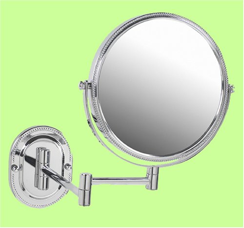 Elegant Chrome Make Up Mirror Strong 7X For Makeup