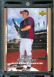 2007 Upper Deck First Edition Baseball Card #112 Michael Cuddyer Minnesota Twins - Mint Condition - In Protective Display Case !