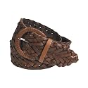 Audrey Talbott Woven Leather Belt - Italian Calfskin (For Women)