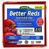 Dalen Gardeneer 3-Foot x 3-Foot Better Reds Red Mulch Film, 8 Pack BR-8