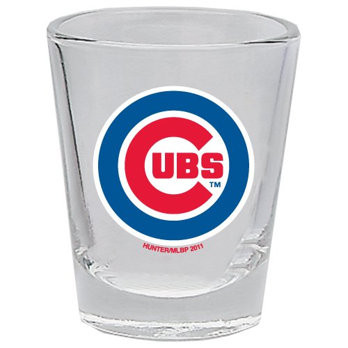 Chicago Cubs 2 Oz. Logo Shot Glass by Hunter