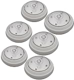 Buy Rite Lite LPL626BX Wireless 5 LED Puck Light White 6 Pack