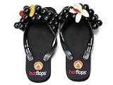 hotflops ホットフロップス ブラック×ブラック グレープ［S（～約23.5cm）］