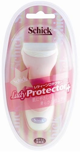 シック レディープロテクタープラス ピンクホルダー(替刃1個付)