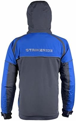 Striker Ice Predator Jacket, Grey/Blue, 2X-Large