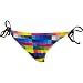 Hurley Women's King's Road String Tie Side Bottom, Pink, Medium