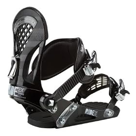 Ride EX Snowboard Bindings 2011 [Black] SIZE XL