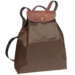 Longchamp Les Pliages Drawstring Backpack, Taupe