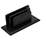 Crocodile /Fx Leather Mail Organizer - BLACK