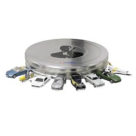 James Bond 8 Piece Car Film Can Set