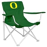 Oregon Ducks NCAA Adult Nylon Tailgate Chair by Logo Chair