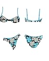 Camaro Bikini Beach, schwarz/blau