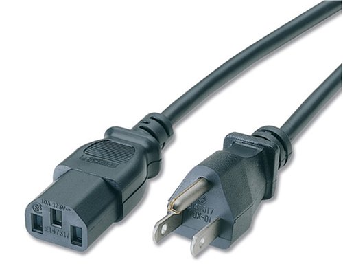 C2G  Cables to Go 14719 18 AWG Universal Power Cord IEC320C13 to NEMA 515P Black  25 Feet 7 62 MetersB000067RTT