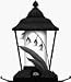 Birdscapes 278 Rustic Green English Garden Hummingbird Feeder, 18 oz capacity
