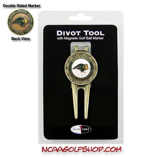 North Dakota State Bison Divot Tool Ball Marker Tg1