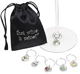 That Wine Is Mine Cocktail Hour Wine Charms, Set of 6