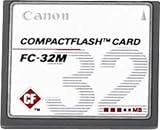 Canon FC32M 32Mb Compact Flash card