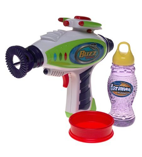 Childrens Toyshop  Toys : Toy Story - Buzz Gazillion Bubble Blaster