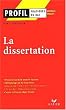 La dissertation
