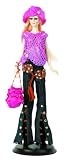 AUDREY 15in Polyresin Fashion Girl w/Bag Doll ~Retired