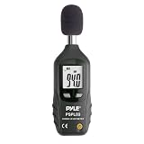 Pyle PSPL03 Mini Digital Sound Level Meter with A Frequency Weighting for Musicians and Sound Audio Professionals