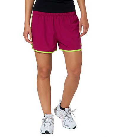 Adidas Damen Laufshort Mar 10 W2, strong pink f11/slime/white, 36, V10473