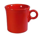 Fiesta Scarlet 453 10-1/4-ounce Handled Mug