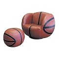 Ore International Basketball Chair & Ottoman set