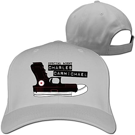 Custom Funny Unique Canvas Shoes Gun Adult Adjustable Peaked Hunting Caps Ash