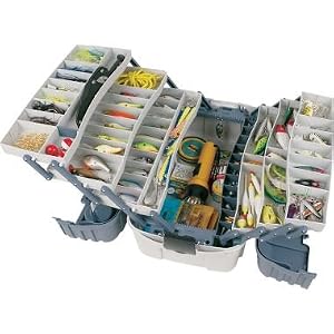Fishing: Flambeau 2059 7-Tray Hip Roof Box with ZeRust