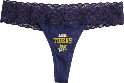 LSU Tigers Women's Purple B-II Thong
